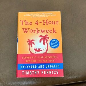 Hard copy version of The 4-Hour Work Week by Tim Ferriss. All books are BOGO!